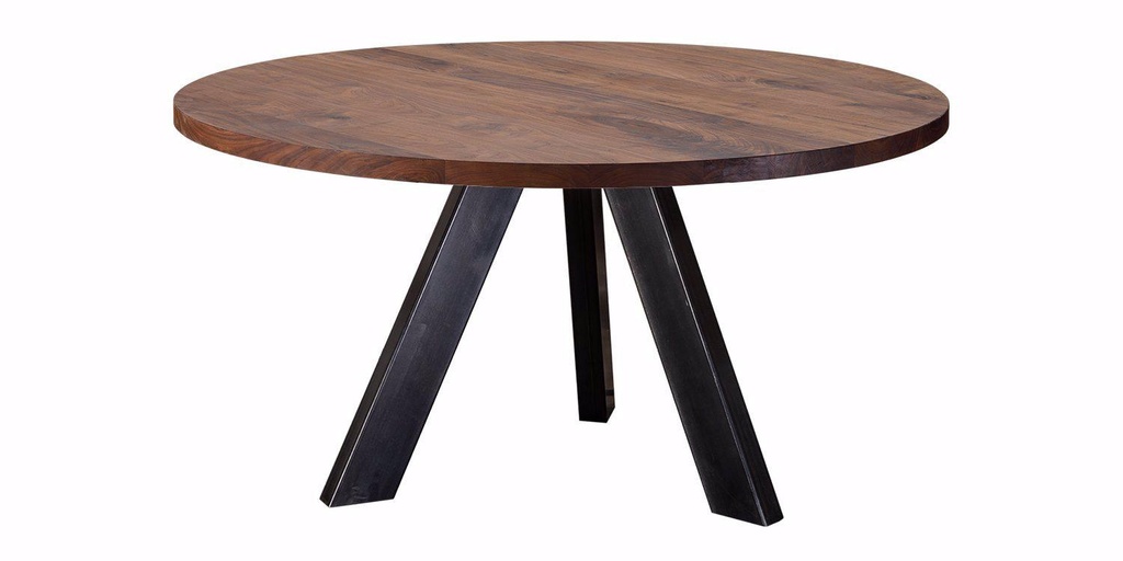 Table Bonifacio ronde pieds trepied 1