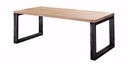 Table Cassis pieds O 1