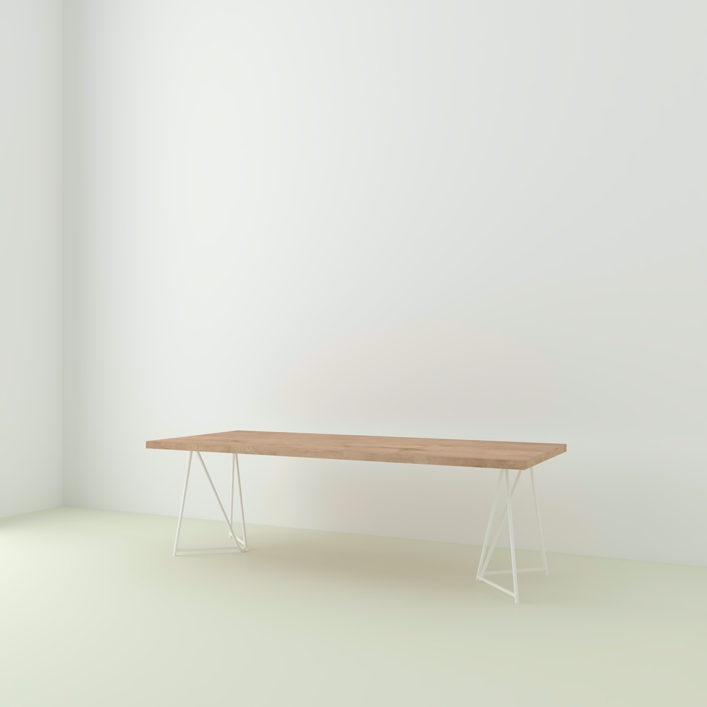 Table Cassis pieds W épingle 2