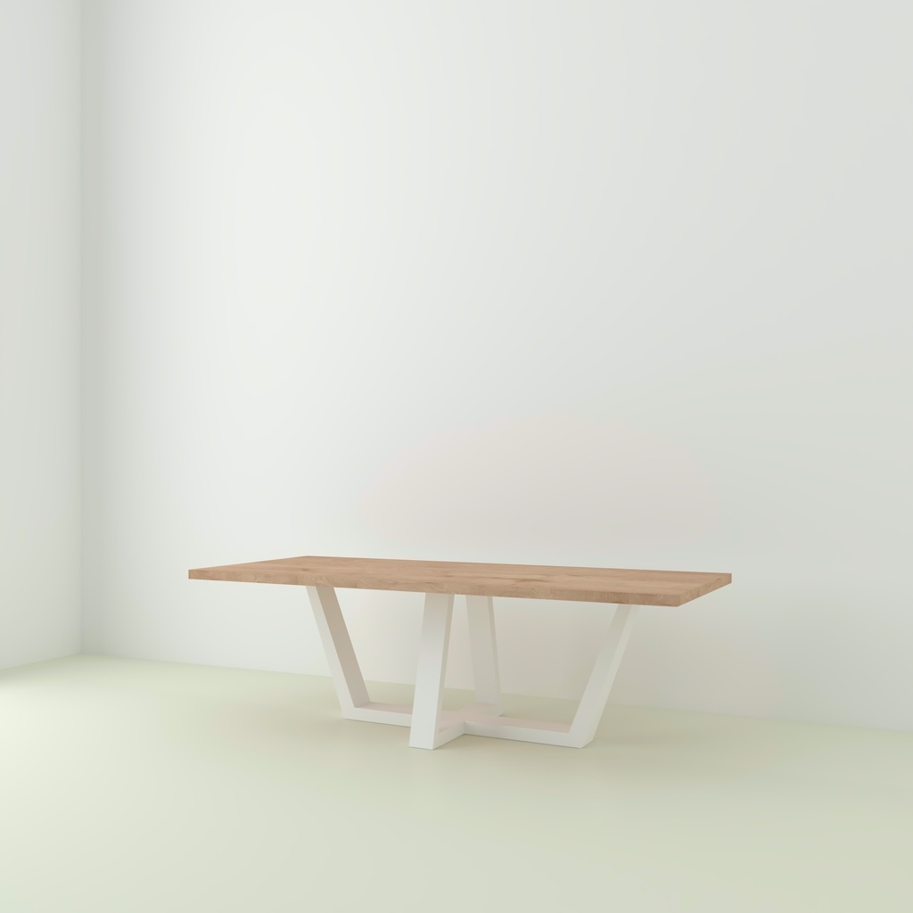 Table Cassis pieds W 1