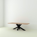 Table Cassis pieds XX 1