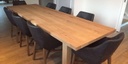 Table Cassis pieds H bois 3