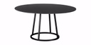 Table Meryl ronde pieds O rond 2