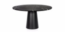 Table Marbre de carrare ronde pieds rond full 2