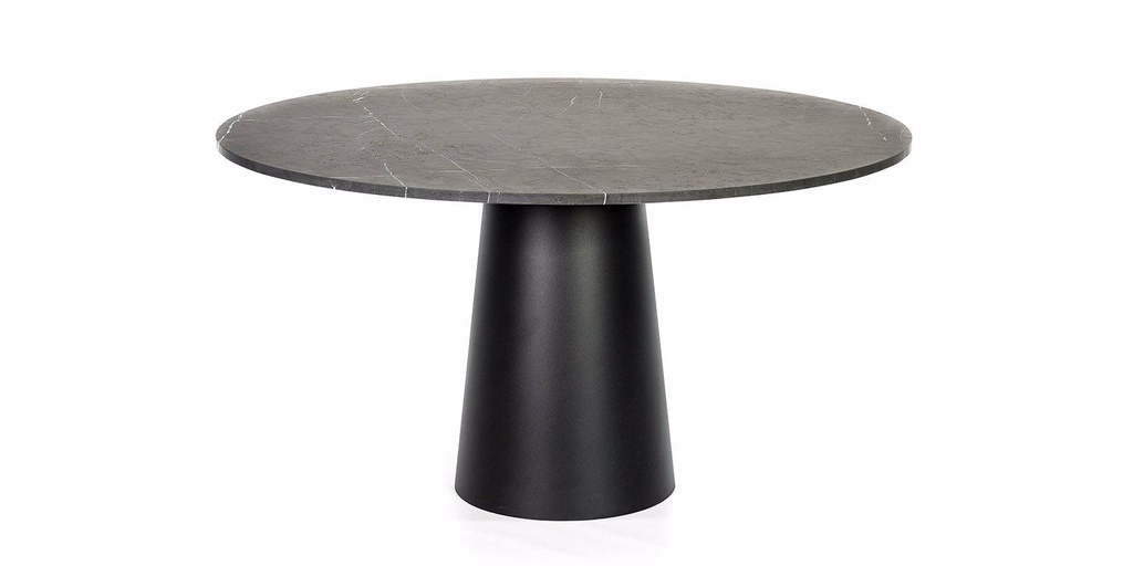 Table Marbre de carrare ronde pieds rond full 3