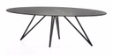 Table Céramique Ovale pieds Chanel 2