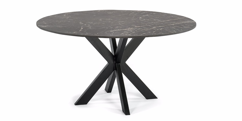 Table Céramique Ronde pieds XX 3