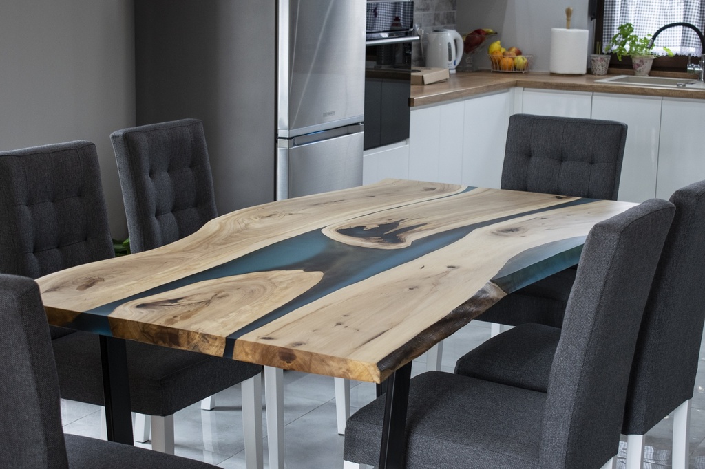 Table Wild résine epoxy pieds felix 1