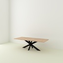 Table Cassis pieds XX 2
