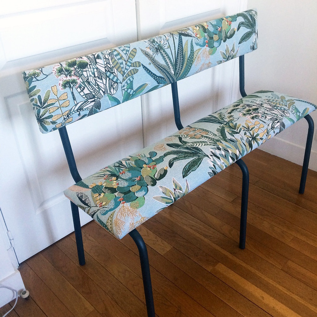 Banc Tapissé Bas 160Cm 10