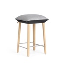 Tabouret Soft Bicolore 62 Pied En Bois 1