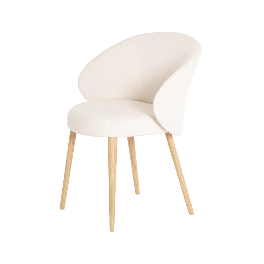 Chaise Neo Avec Accoudoirs Pied En Bois 4