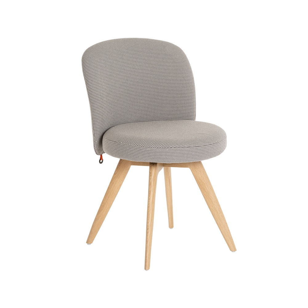 Chaise Neo Pied Central En Bois 7