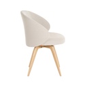 Chaise Neo Avec Accoudoirs Pied Central En Bois 3