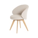 Chaise Neo Avec Accoudoirs Pied Central En Bois 4