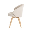 Chaise Neo Avec Accoudoirs Pied Central En Bois 6