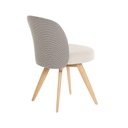 Chaise Neo Bicolore Pied Central En Bois 3