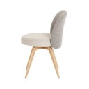 Chaise Neo Bicolore Pied Central En Bois 6