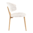 Chaise Toro Avec Accoudoirs Pied En Bois 1