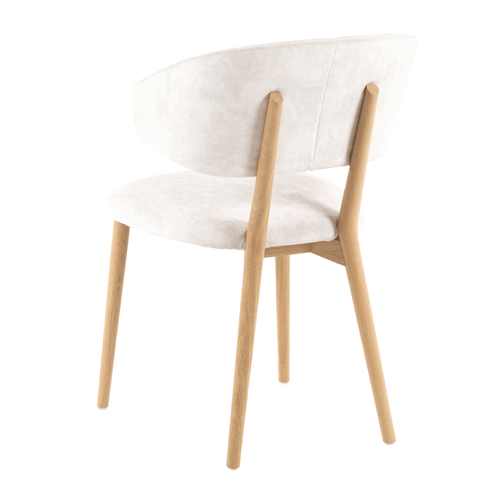 Chaise Toro Avec Accoudoirs Pied En Bois 3