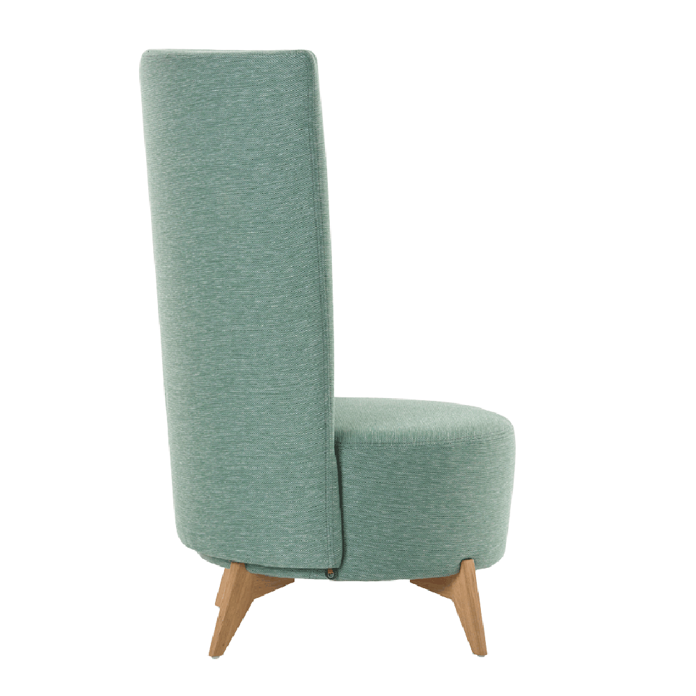 Fauteuil Bolero Dossier Haut Pied En Bois 3