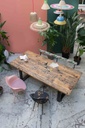 Table Arya pieds trapèze 3