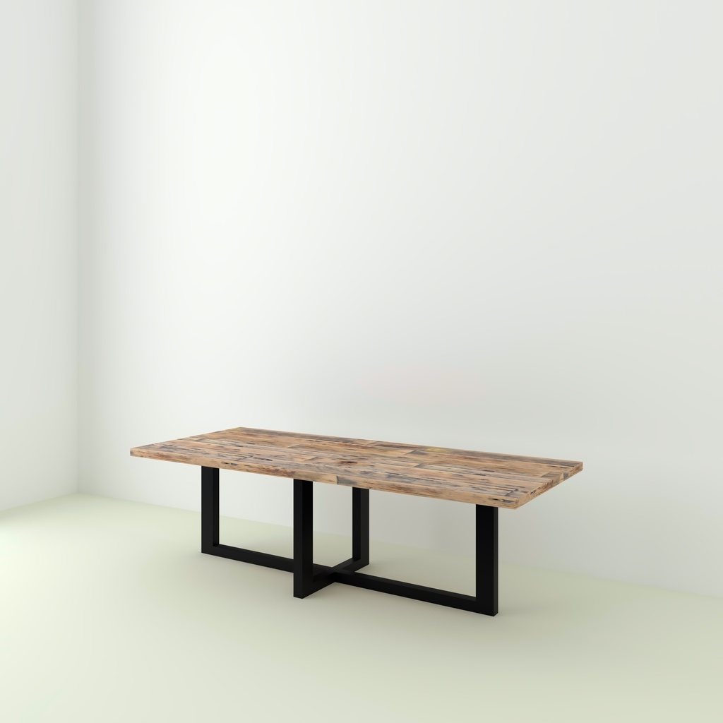 Table Arya pieds W droit 1