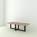 Table Arya pieds W droit 1