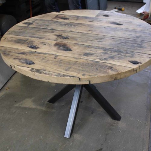 Table Arya ronde pieds W 1