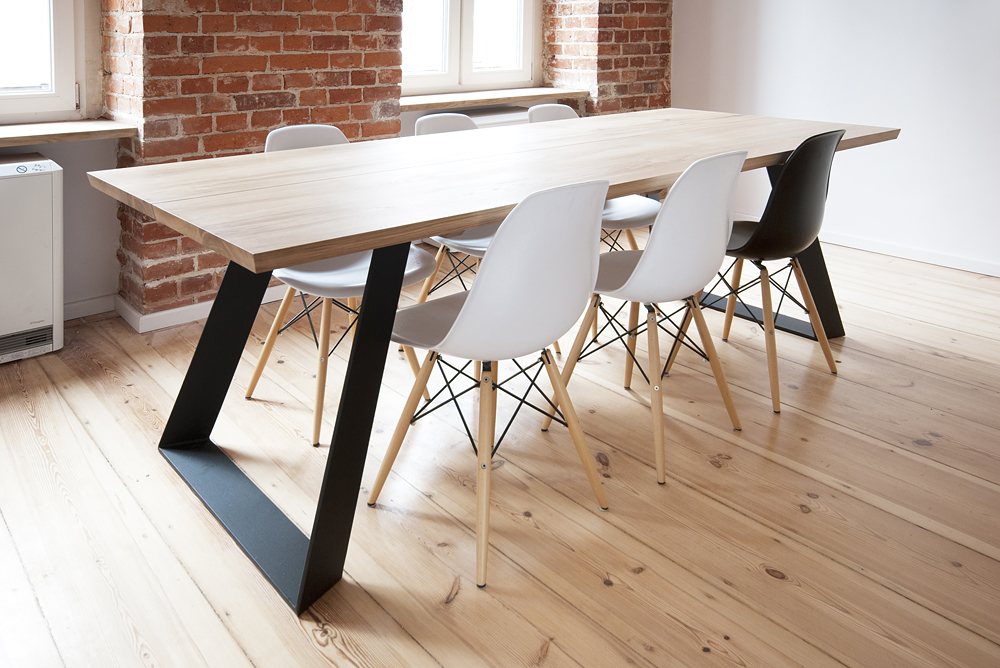 Table Air planches de chêne