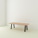 Table Ajaccio pieds Scandinave A