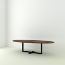 Table Bonifacio Ovale pieds Arles