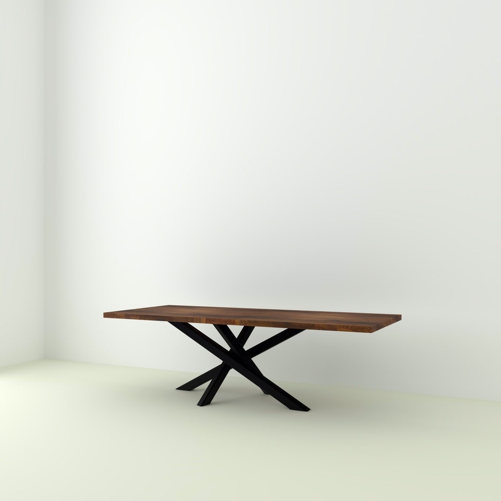 Table Bonifacio Rectangle pieds Mikado