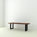 Table Bonifacio Rectangle pieds U