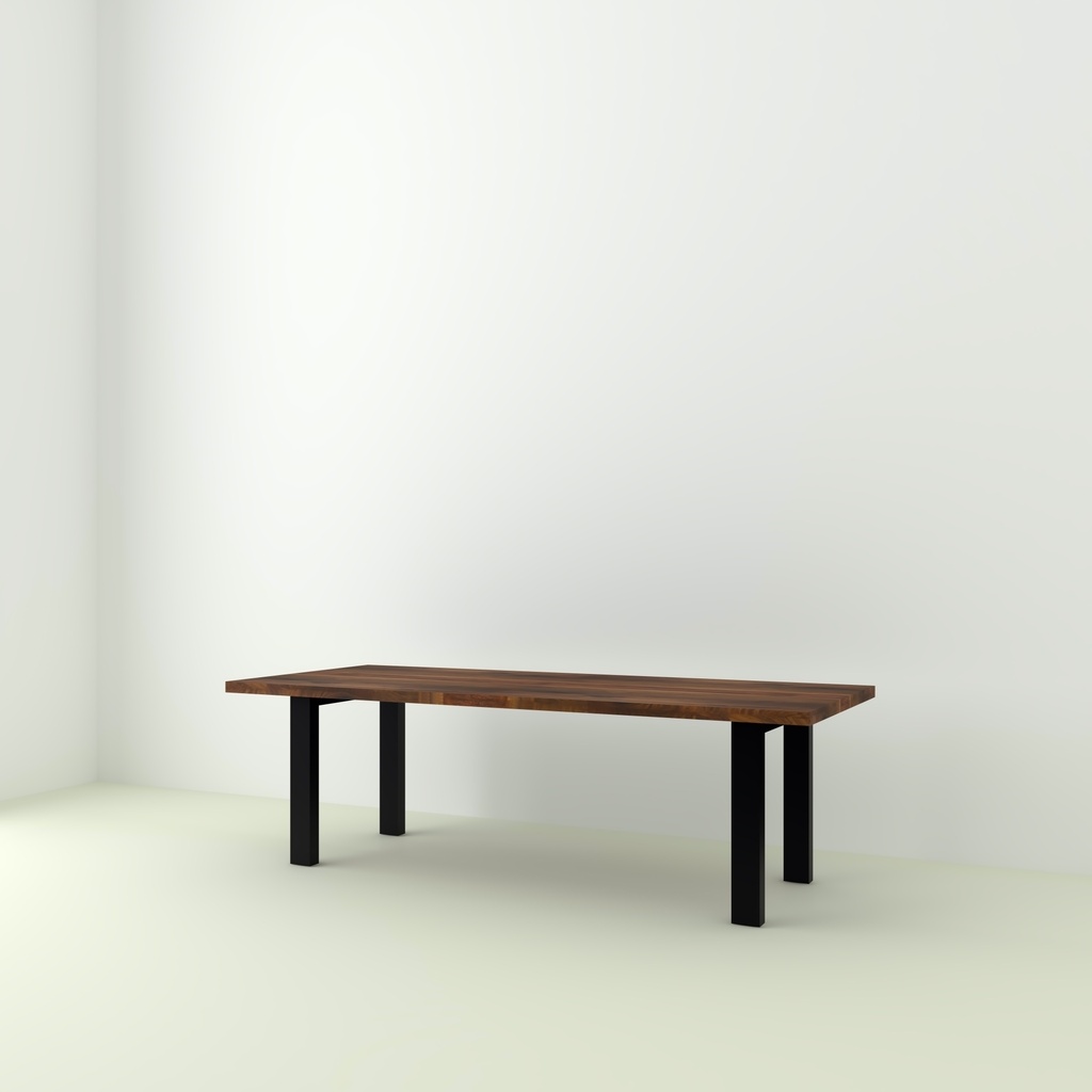 Table Bonifacio Rectangle pieds U Inversé