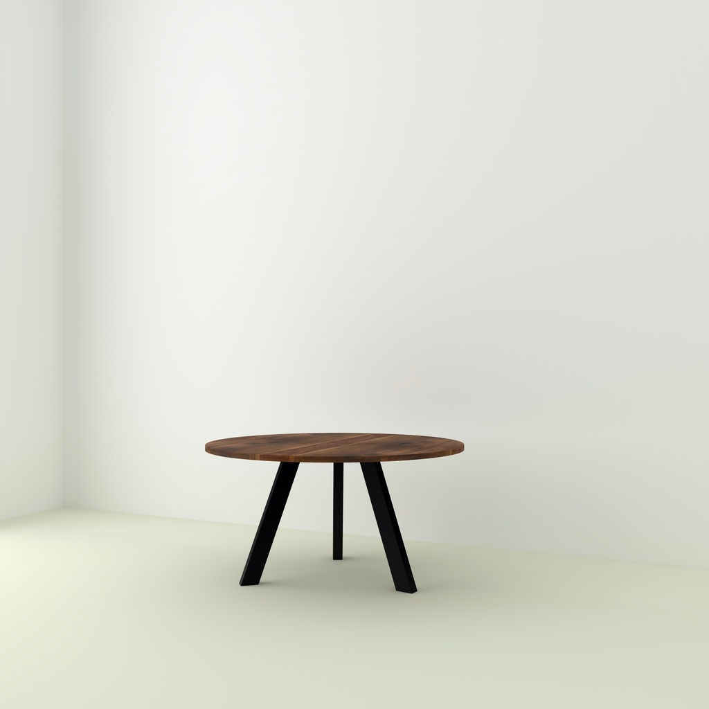 Table Bonifacio Ronde pieds Trepied | FOR ME LAB