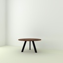 Table Bonifacio Ronde pieds Trepied