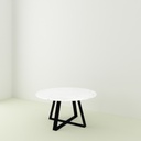 Table Céramique Ronde pieds W