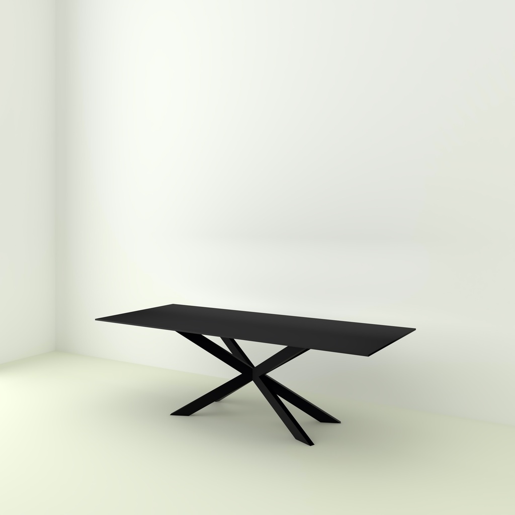 Table Meryl pieds Croix