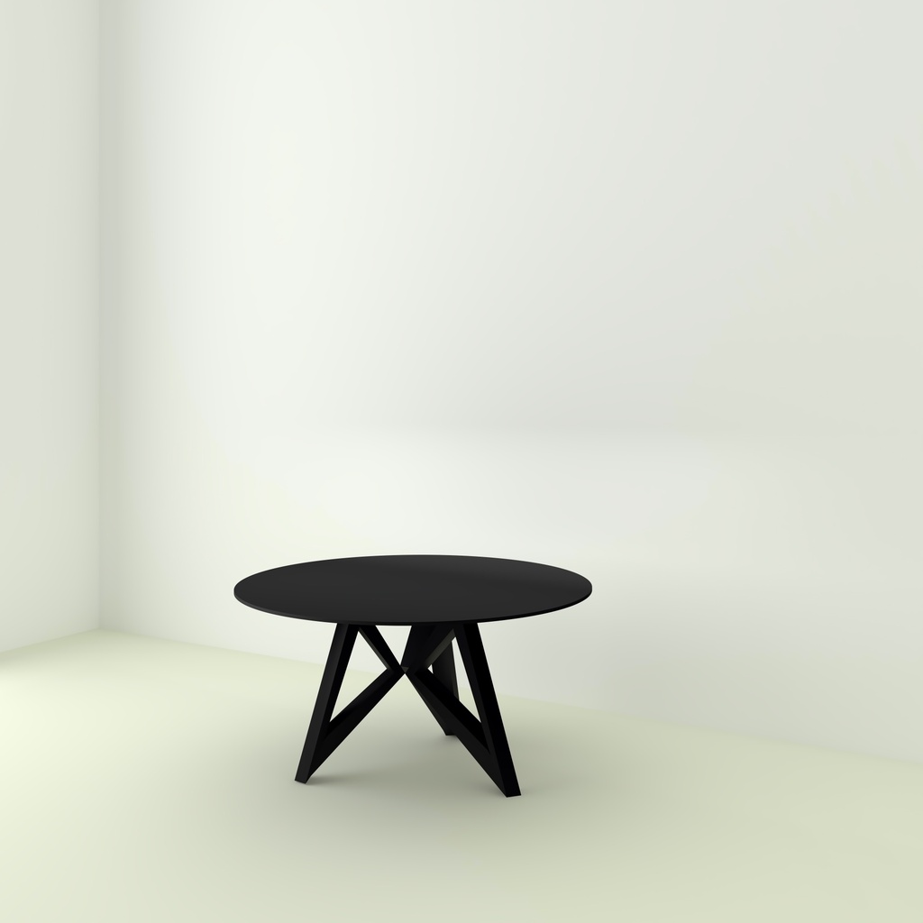 Table Meryl Ronde pieds Cortina