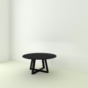 Table Meryl Ronde pieds W