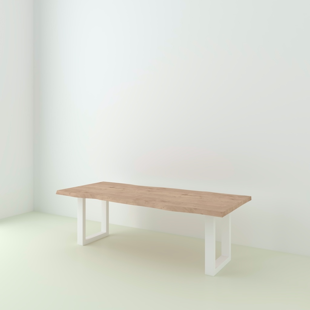 Table Paloma Chêne Live Edge pieds O