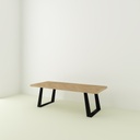 Table Waterloo pieds Penchés