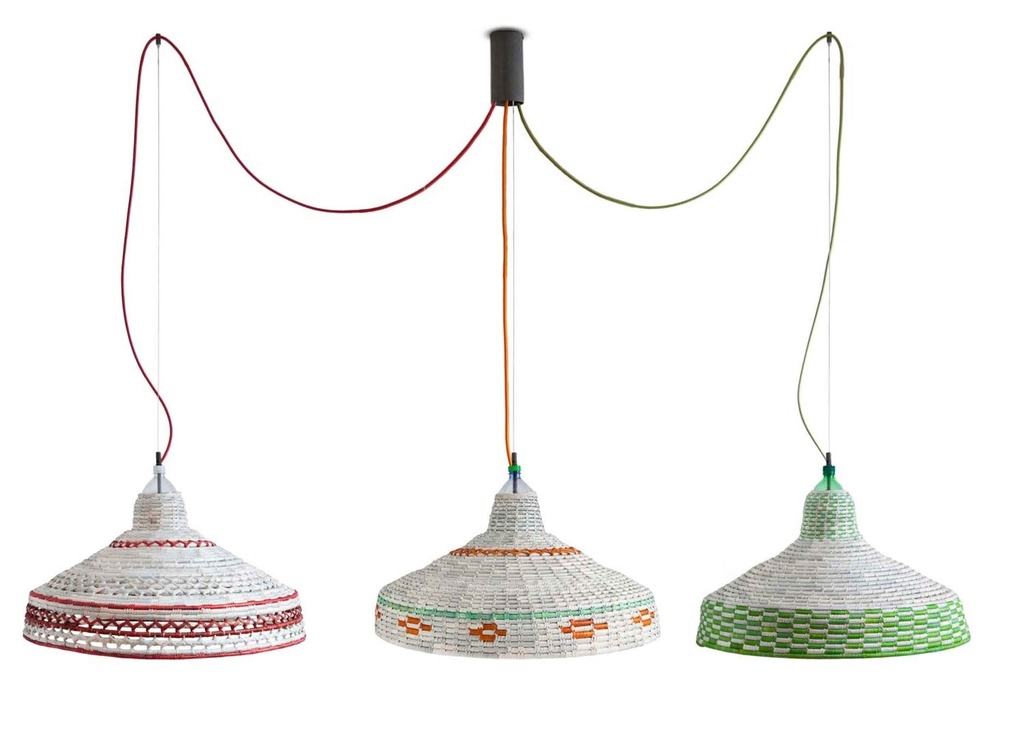 PET Lamp Chili Mapuche – Set de 3 lampes