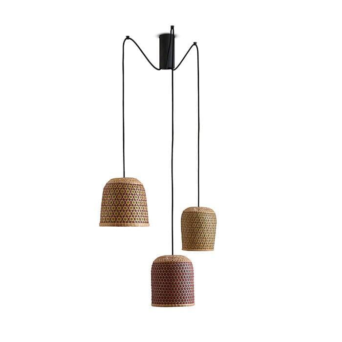 PET Lamp Thaïlande Pikul – Set de 3 lampes