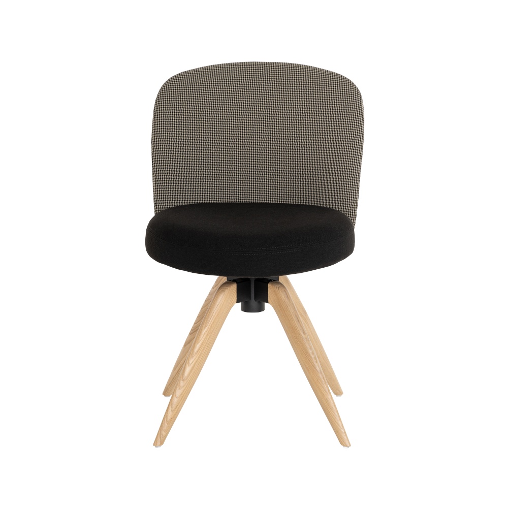 Chaise Neo Bicolore Pied 360° En Bois