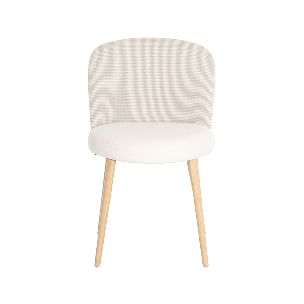 Chaise Neo Bicolore Pied En Bois