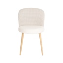 Chaise Neo Bicolore Pied En Bois