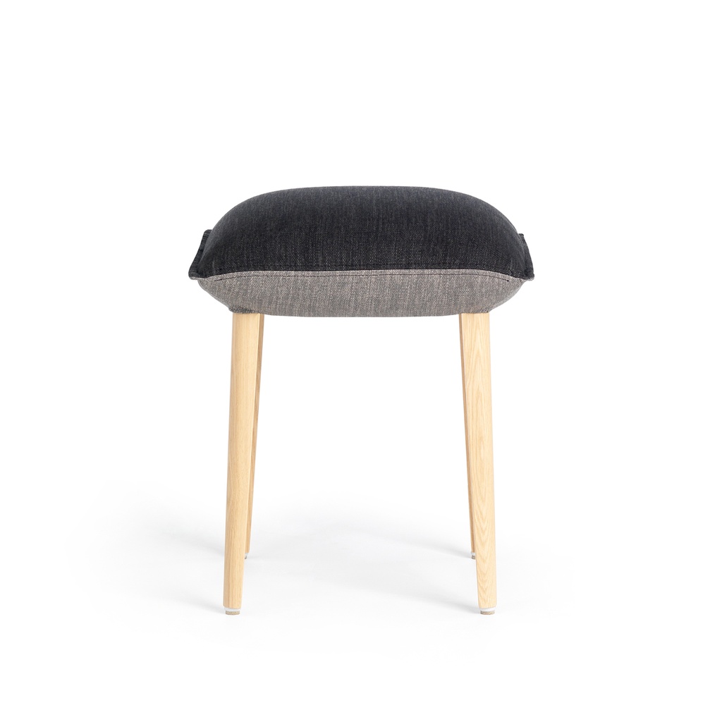 Tabouret Soft Bicolore 47 Pied En Bois