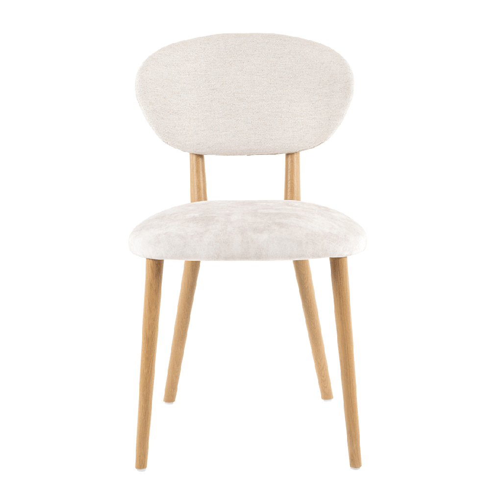 Chaise Toro Bicolore Pied En Bois